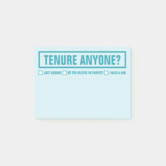 Grappig OM IEMAND TE HEBBEN? Opvoeder 4"X 3" Post-it® Notes (Voorkant)