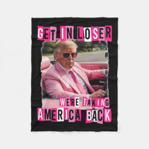 Grappig om in Loser te komen, we nemen Amerika Byc Fleece Deken