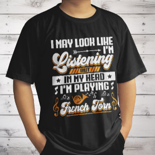 Grappig om in mijn hoofd te horen dat ik Franse ho T-shirt