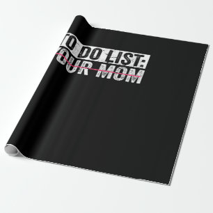 Grappig om je mam Sarcasm Sarcastisch Gezegde op t Cadeaupapier
