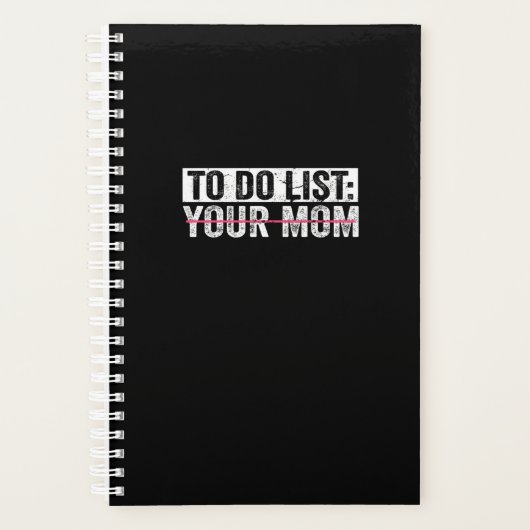 Grappig om je mam Sarcasm Sarcastisch Gezegde op t Planner (Voorkant)