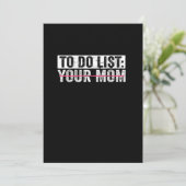 Grappig om je mam Sarcasm Sarcastisch Gezegde op t Save The Date (Staand voorkant)