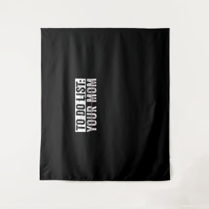 Grappig om je mam Sarcasm Sarcastisch Gezegde op t Wandkleed