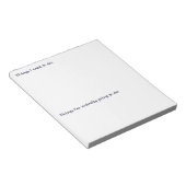 Grappig om lijst te doen notitieblok (Schuin)