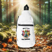 Grappig om naar de birdies te kijken sling bag