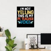 Grappig om niet te roepen dat dit mijn stem van de poster (Thuiskantoor)