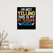 Grappig om niet te roepen dat dit mijn stem van de poster (Keuken)