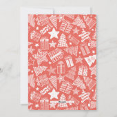 Grappig om ons te kennen | Het enige cadeau dat u  Feestdagenkaart (Achterkant)