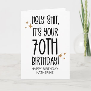 Grappig om ouder te worden 70ste verjaardag voor v kaart