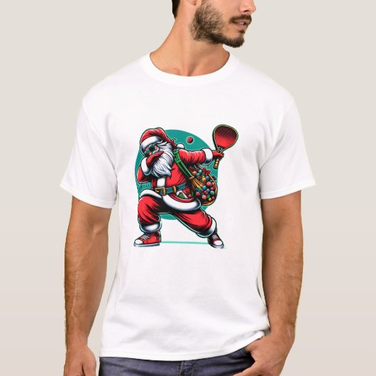 Grappig om pickleball te spelen t-shirt (Voorkant)