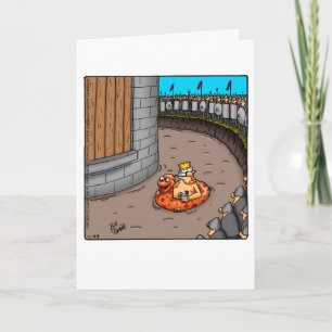 Grappig om samen Humor Wenskaart te krijgen Kaart