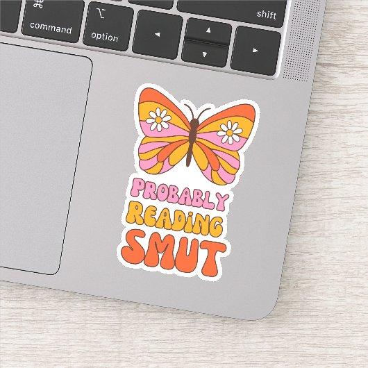 Grappig om Smut te lezen Sticker (Detail)