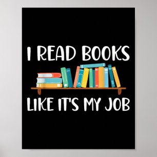 Grappig om te lezen, ik lees boeken zoals mijn wer poster