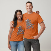 Grappig om te wachten op Halloween Skeleton Spooky T-shirt (Unisex)