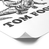 Grappig om Tom Foolery Chaos Cowboy Racco te plege Poster (Hoek)
