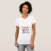 Grappig om veertig te draaien in ontkenning met wi t-shirt (Voorkant volledig)