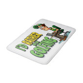 Grappig om voor hem te golfen badmat (Gekanteld)