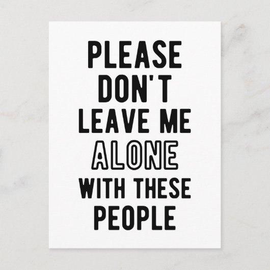 Grappig om weg te gaan voor collega Baas, onbeleef Briefkaart (Voorkant)