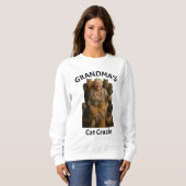 Grappig Oma Cat Crazy Shirt Perfect voor Cat Moms (Voorkant volledig)