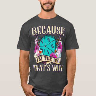 Grappig omdat ik de DM ben die de oorzaak is van F T-shirt