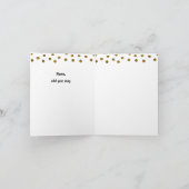 Grappig omdat je zoveel voor me betekent ik heb di feestdagen kaart (Binnen)