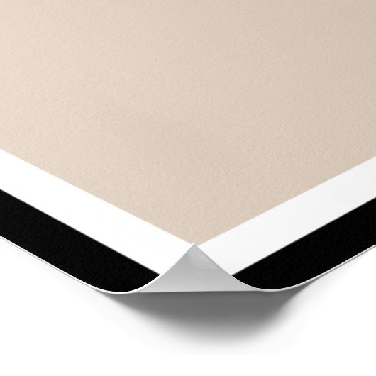 Grappig onbeheerd kind teken poster (Hoek)