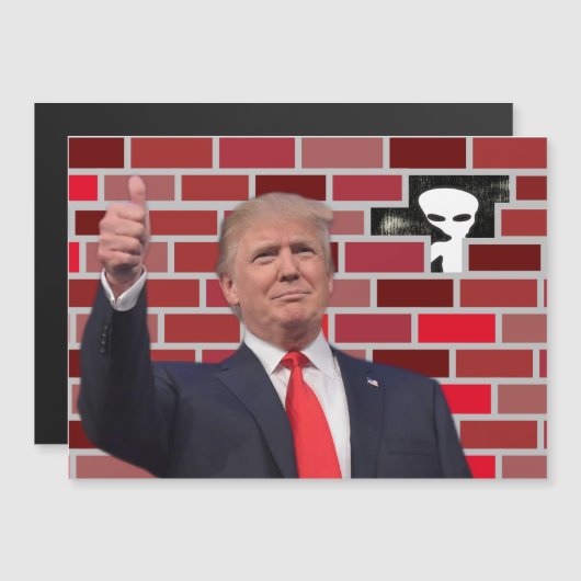 Grappig Ongedocumenteerde Immigrant Wall Gag 😂 UF (Voorkant / Achterkant)