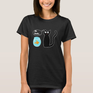 Grappig ongeluk met de sneeuw t-shirt