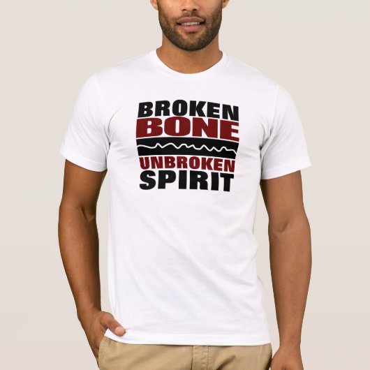 Grappig ongeval letsel T-shirt (Voorkant)