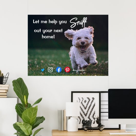 grappig onroerend goed dat je je volgende homepage poster (Thuiskantoor)