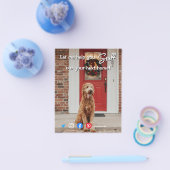 grappig onroerend goed dat je je volgende hond roo flyer (Enkel)