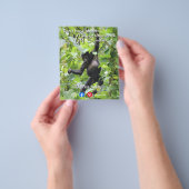 Grappig onroerend goed Niet aan Briefkaart hangen Flyer (Hand)