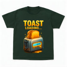 Grappig Ontbijt Gamer Design met Toast Laden