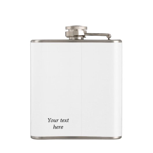 Grappig onthoudingsconcept heupfles (Achterkant)