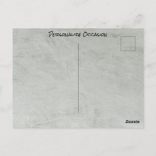 Grappig ontmoet je op golfbaan vier vakantie briefkaart (Achterkant)