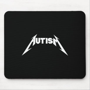 Grappig Ontwerp Autisme Skelet Meme Metal Rock Voo Muismat