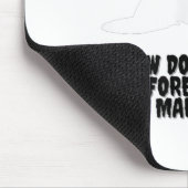 Grappig ontwerp _ Bruid achtervolgt bruidegom _ Ge Muismat (Hoek)