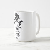 Grappig ontwerp koffiemok (Voorkant rechts)