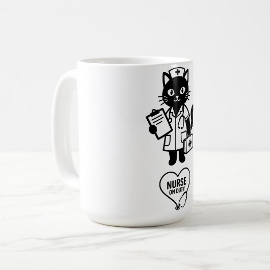Grappig ontwerp koffiemok (Voorkant links)
