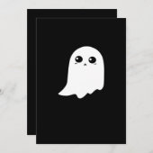 Grappig ontwerp met Little Boo-meme Feestdagenkaart (Voorkant / Achterkant)