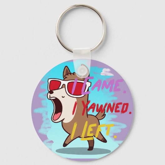 Grappig ontwerp sleutelhanger (Voorkant)