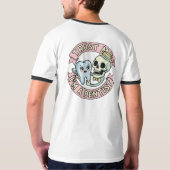 grappig ontwerp t-shirt (Achterkant)