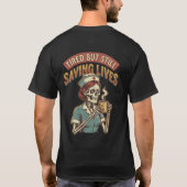 grappig ontwerp t-shirt (Achterkant)