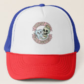 grappig ontwerp trucker pet (Voorkant)