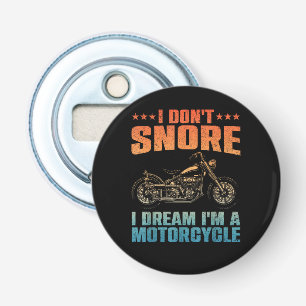 Grappig ontwerp van de motorfiets voor vrouwen R Button Flesopener