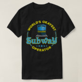 Grappig ontwerp van de ontwerper van de subwegexpl t-shirt (Design voorkant)