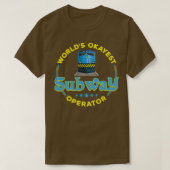 Grappig ontwerp van de ontwerper van de subwegexpl t-shirt (Design voorkant)