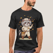 Grappig ontwerp van een wasbeerbimboeker t-shirt (Voorkant)