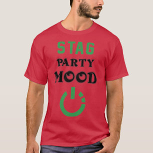 grappig ontwerp voor de bachelorette party 2 t-shirt