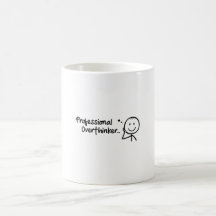 Grappig ontwerp voor een mok voor professionele ov